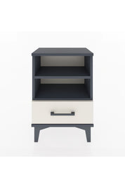 Arges Komodin 2 Raflı Tek Çekmeceli 44x30x64 Antrasit-Aytaşı