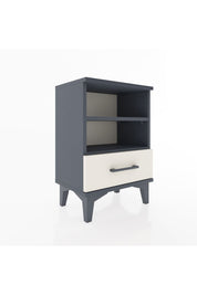 Arges Komodin 2 Raflı Tek Çekmeceli 44x30x64 Antrasit-Aytaşı