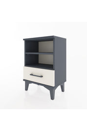 Arges Komodin 2 Raflı Tek Çekmeceli 44x30x64 Antrasit-Aytaşı