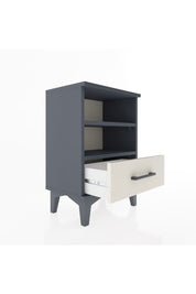 Arges Komodin 2 Raflı Tek Çekmeceli 44x30x64 Antrasit-Aytaşı