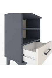 Arges Komodin 2 Raflı Tek Çekmeceli 44x30x64 Antrasit-Aytaşı