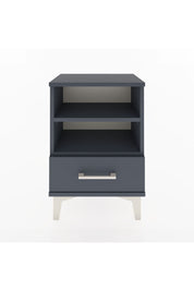 Arges Komodin 2 Raflı Tek Çekmeceli 44x30x64 Antrasit-Antrasit