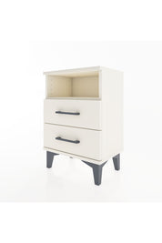 Arges Komodin Tek Raflı 2 Çekmeceli 44x30x64 Aytaşı-Aytaşı