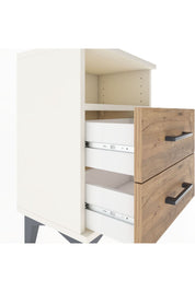 Arges Komodin Tek Raflı 2 Çekmeceli 44x30x64 Aytaşı-Çam