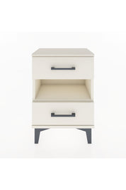 Arges Komodin Tek Raflı 2 Çekmeceli 44x30x64 Aytaşı-Aytaşı