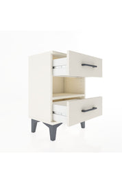 Arges Komodin Tek Raflı 2 Çekmeceli 44x30x64 Aytaşı-Aytaşı