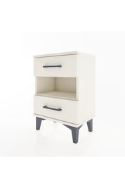 Arges Komodin Tek Raflı 2 Çekmeceli 44x30x64 Aytaşı-Aytaşı