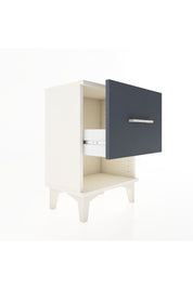 Arges Komodin Tek Çekmeceli 44x30x64 Aytaşı-Antrasit