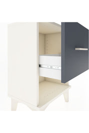 Arges Komodin Tek Çekmeceli 44x30x64 Aytaşı-Antrasit