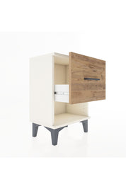 Arges Komodin Tek Çekmeceli 44x30x64 Aytaşı-Çam