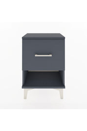 Arges Komodin Tek Çekmeceli 44x30x64 Antrasit-Antrasit