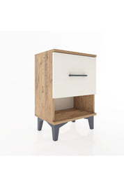 Arges Komodin Tek Çekmeceli 44x30x64 Çam-Aytaşı