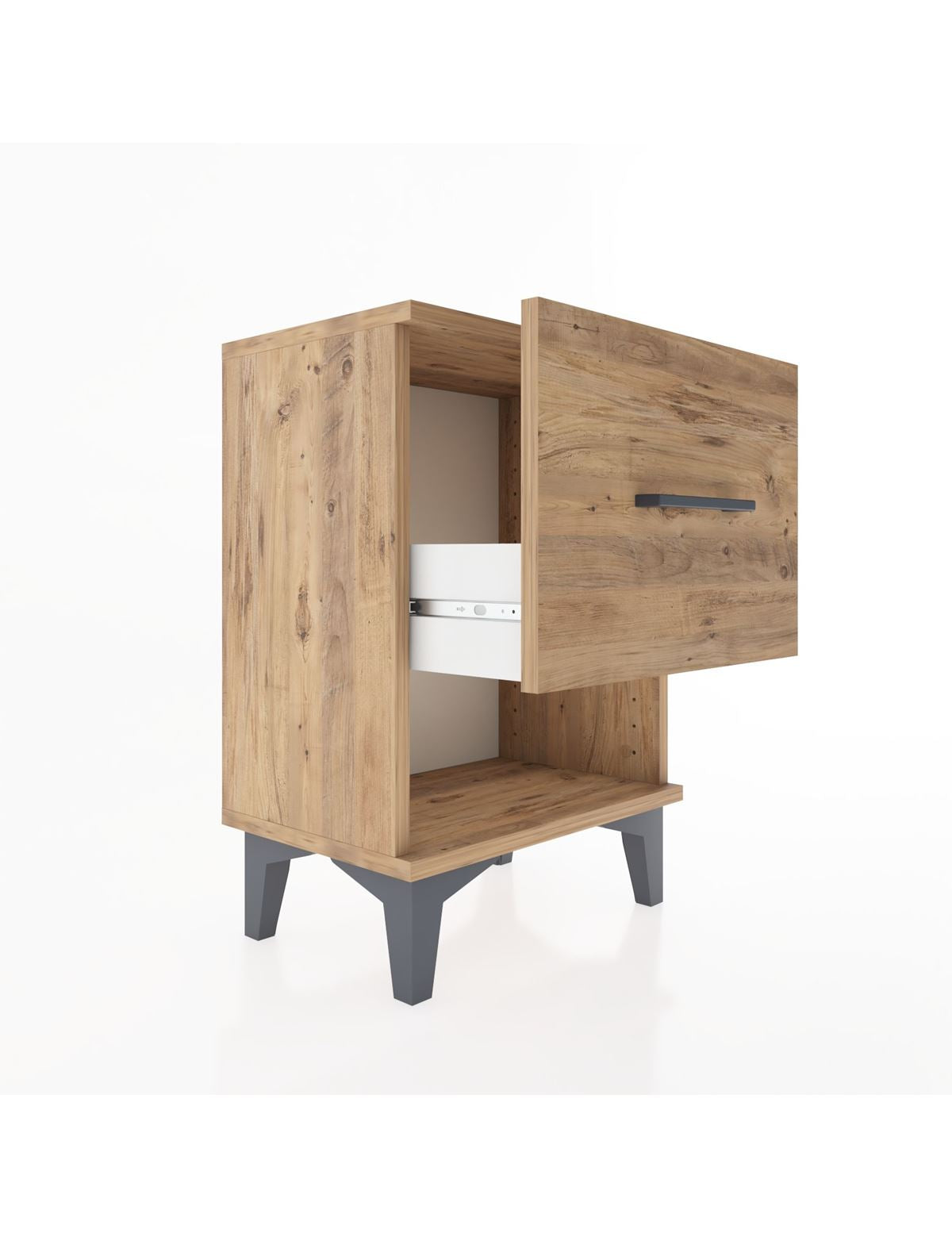 Arges Komodin Tek Çekmeceli 44x30x64 - S07M007V9A