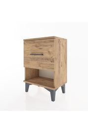 Arges Komodin Tek Çekmeceli 44x30x64 Çam-Çam