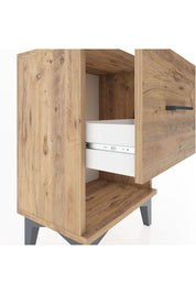 Arges Komodin Tek Çekmeceli 44x30x64 Çam-Çam