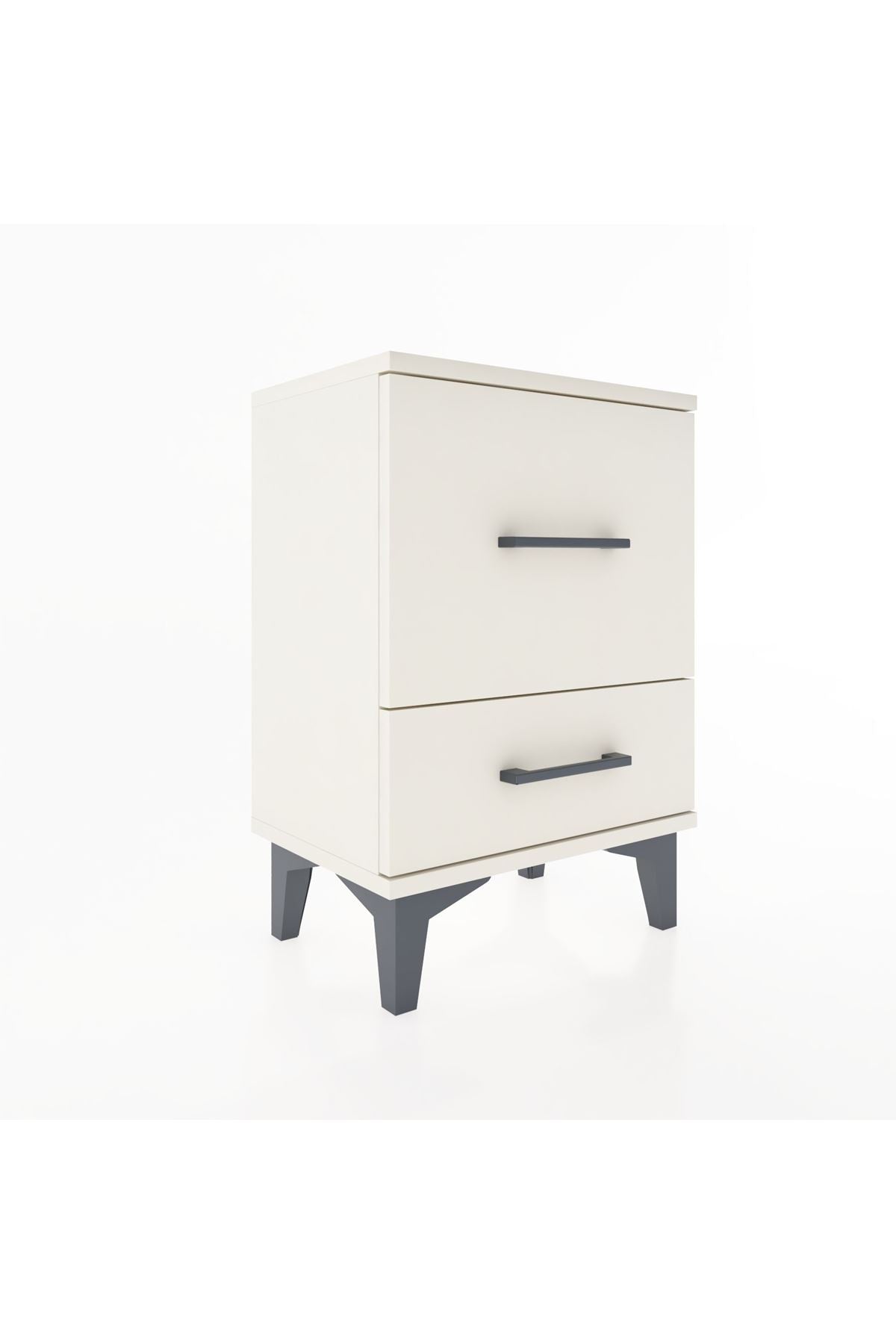 Arges Komodin 2 Çekmeceli 44x30x64 Aytaşı-Aytaşı