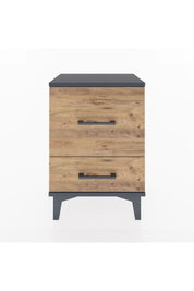 Arges Komodin 2 Çekmeceli 44x30x64 Antrasit-Çam