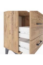 Arges Komodin 2 Çekmeceli 44x30x64 Çam-Çam