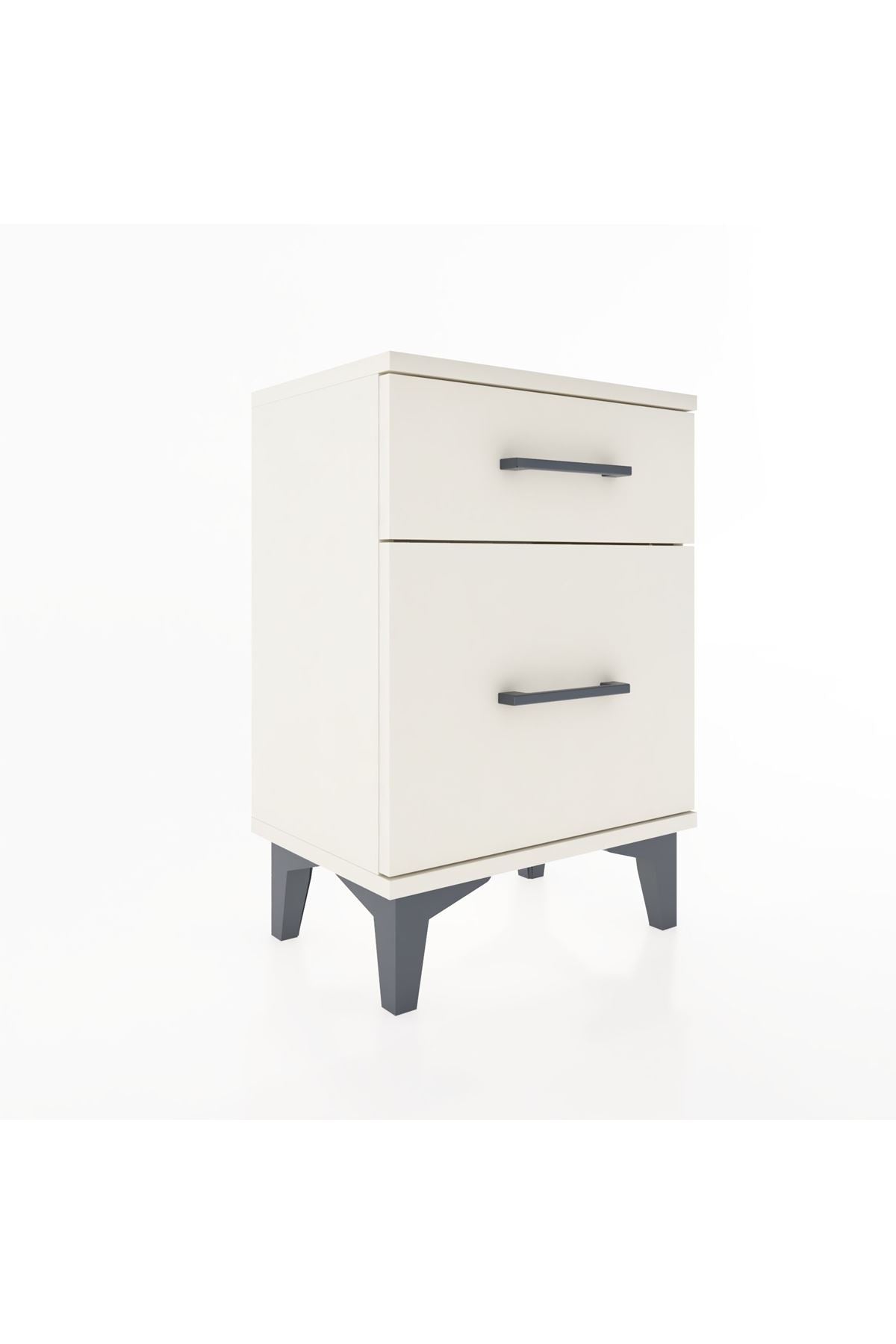 Arges Komodin 2 Çekmeceli 44x30x64 Aytaşı-Aytaşı