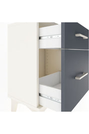 Arges Komodin 2 Çekmeceli 44x30x64 Aytaşı-Antrasit