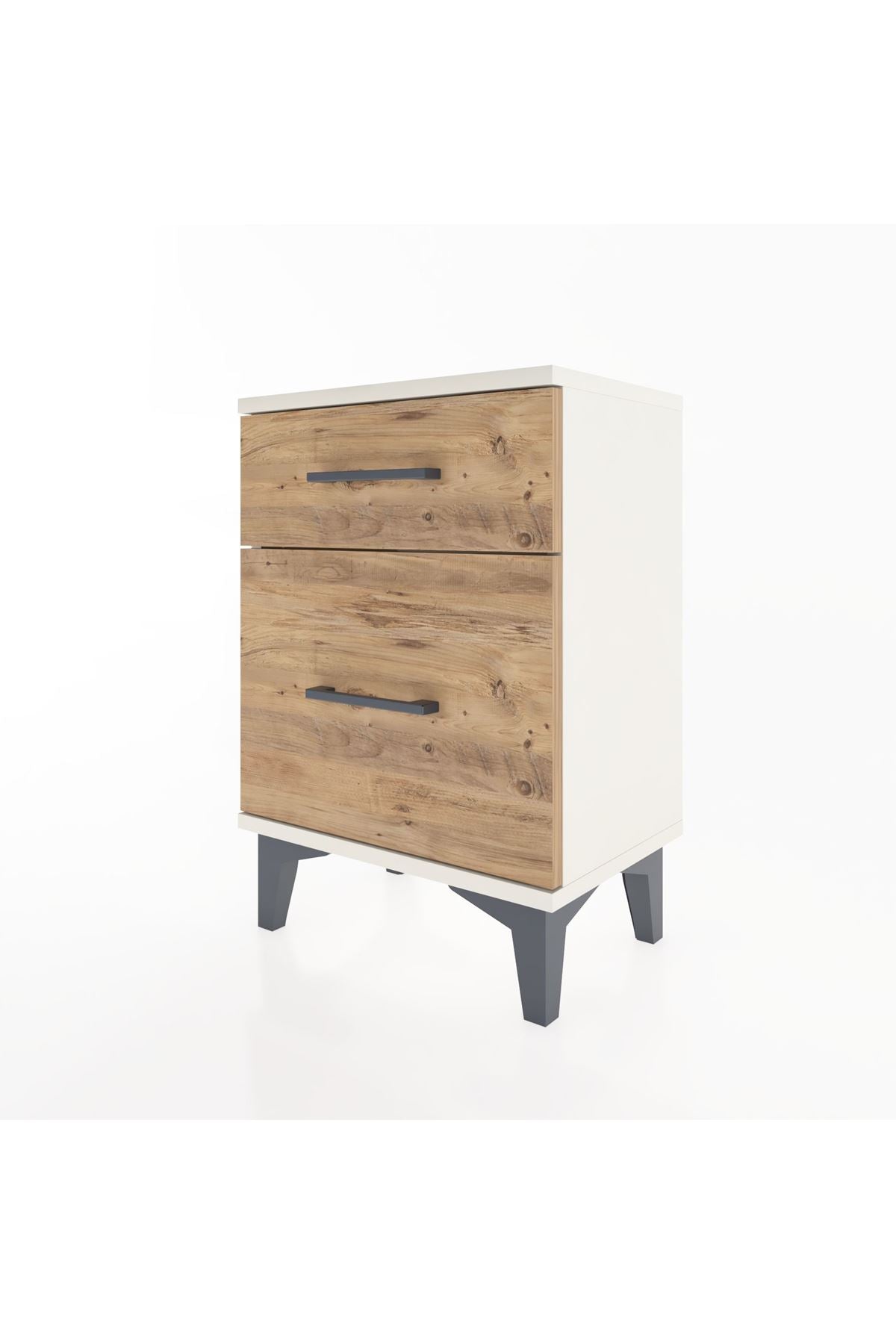 Arges Komodin 2 Çekmeceli 44x30x64 Aytaşı-Çam