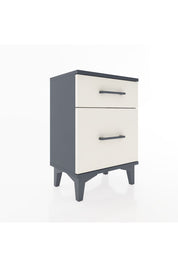 Arges Komodin 2 Çekmeceli 44x30x64 Antrasit-Aytaşı