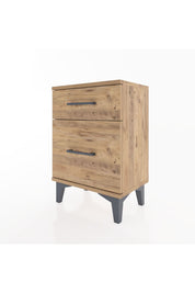 Arges Komodin 2 Çekmeceli 44x30x64 Çam-Çam