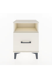 Arges Komodin Tek Raflı 2 Çekmeceli 44x30x64 Aytaşı-Aytaşı