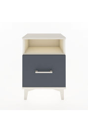 Arges Komodin Tek Raflı 2 Çekmeceli 44x30x64 Aytaşı-Antrasit