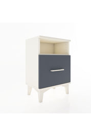 Arges Komodin Tek Raflı 2 Çekmeceli 44x30x64 Aytaşı-Antrasit