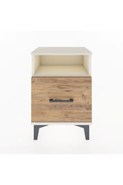 Arges Komodin Tek Raflı 2 Çekmeceli 44x30x64 Aytaşı-Çam