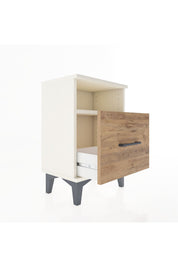 Arges Komodin Tek Raflı 2 Çekmeceli 44x30x64 Aytaşı-Çam