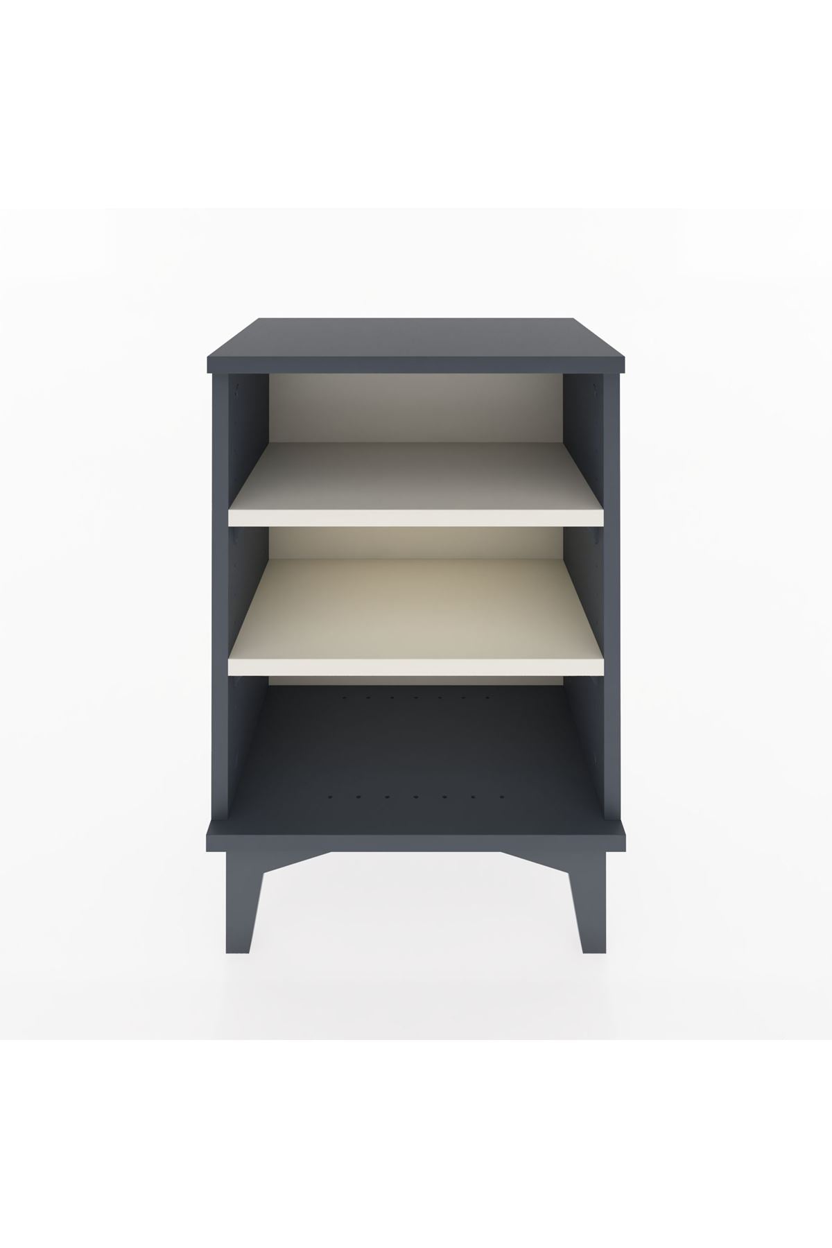 Arges Komodin 2 Raflı 44x30x64 Antrasit-Aytaşı