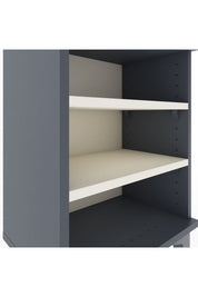 Arges Komodin 2 Raflı 44x30x64 Antrasit-Aytaşı