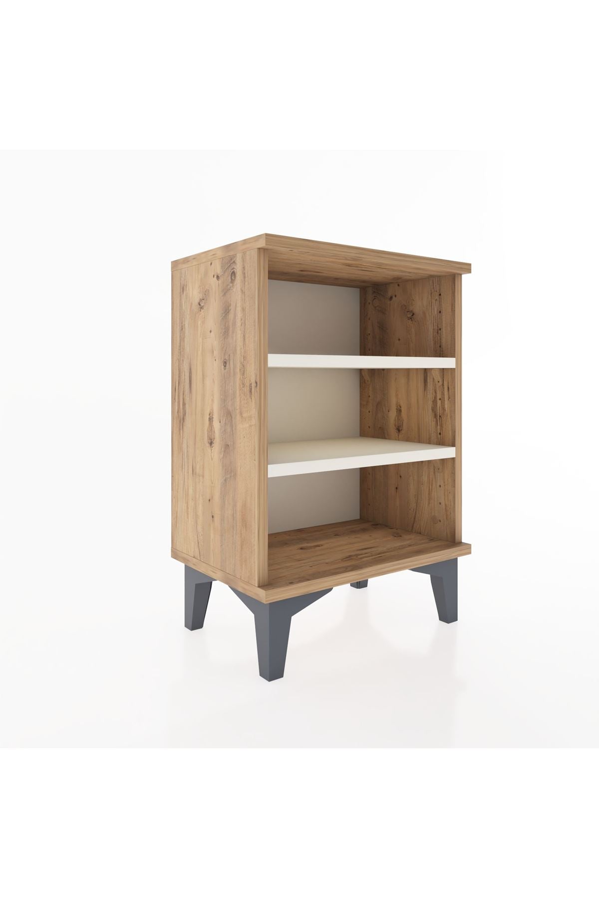 Arges Komodin 2 Raflı 44x30x64 Çam-Aytaşı