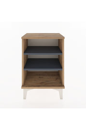 Arges Komodin 2 Raflı 44x30x64 Çam-Antrasit