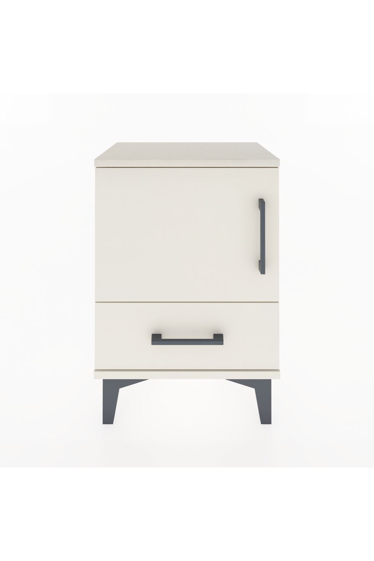 Arges Komodin 2 Raflı Tek Kapaklı 44x30x64 Aytaşı-Aytaşı