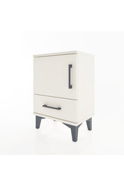 Arges Komodin 2 Raflı Tek Kapaklı 44x30x64 Aytaşı-Aytaşı