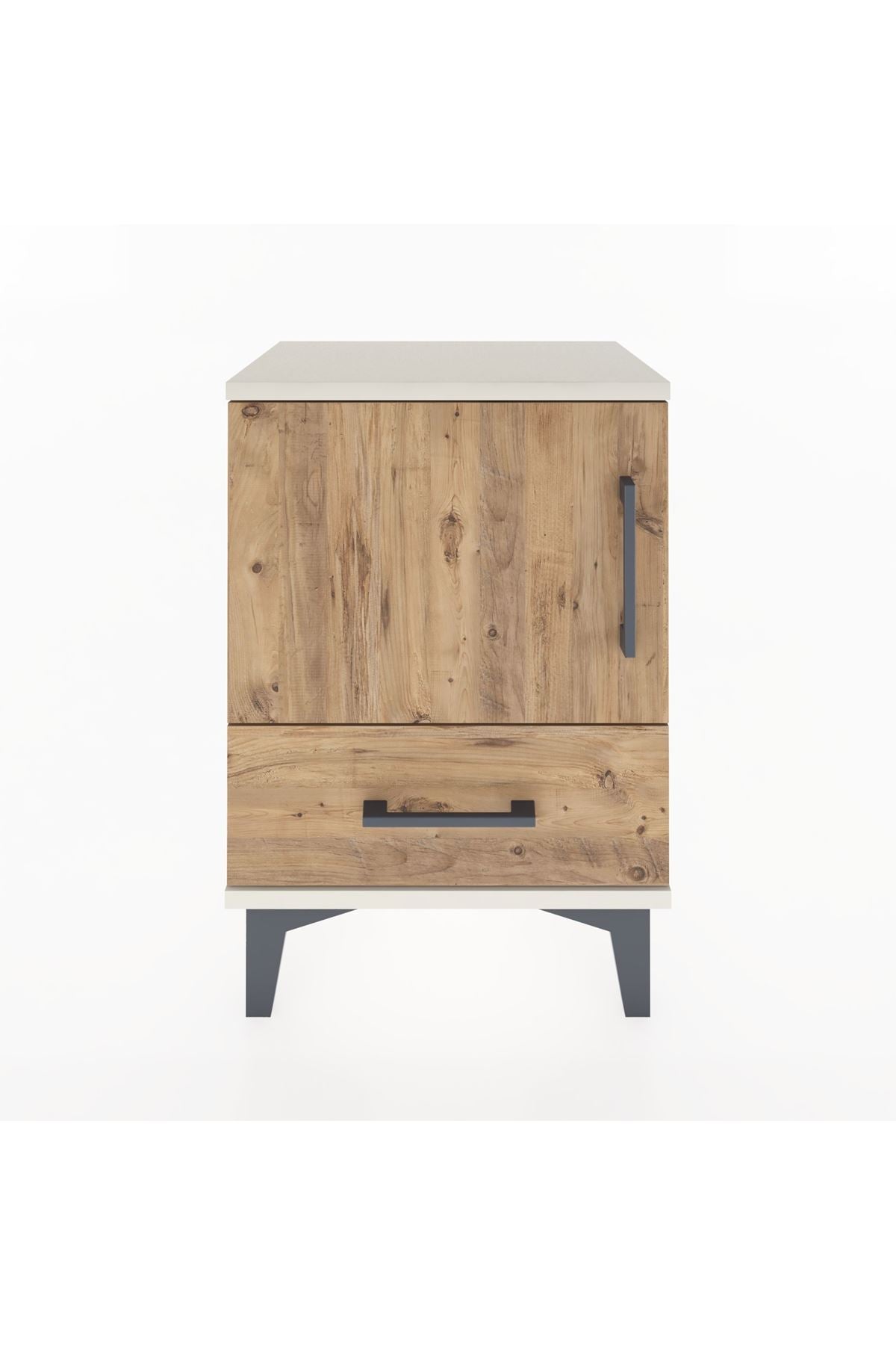 Arges Komodin 2 Raflı Tek Kapaklı 44x30x64 Aytaşı-Çam