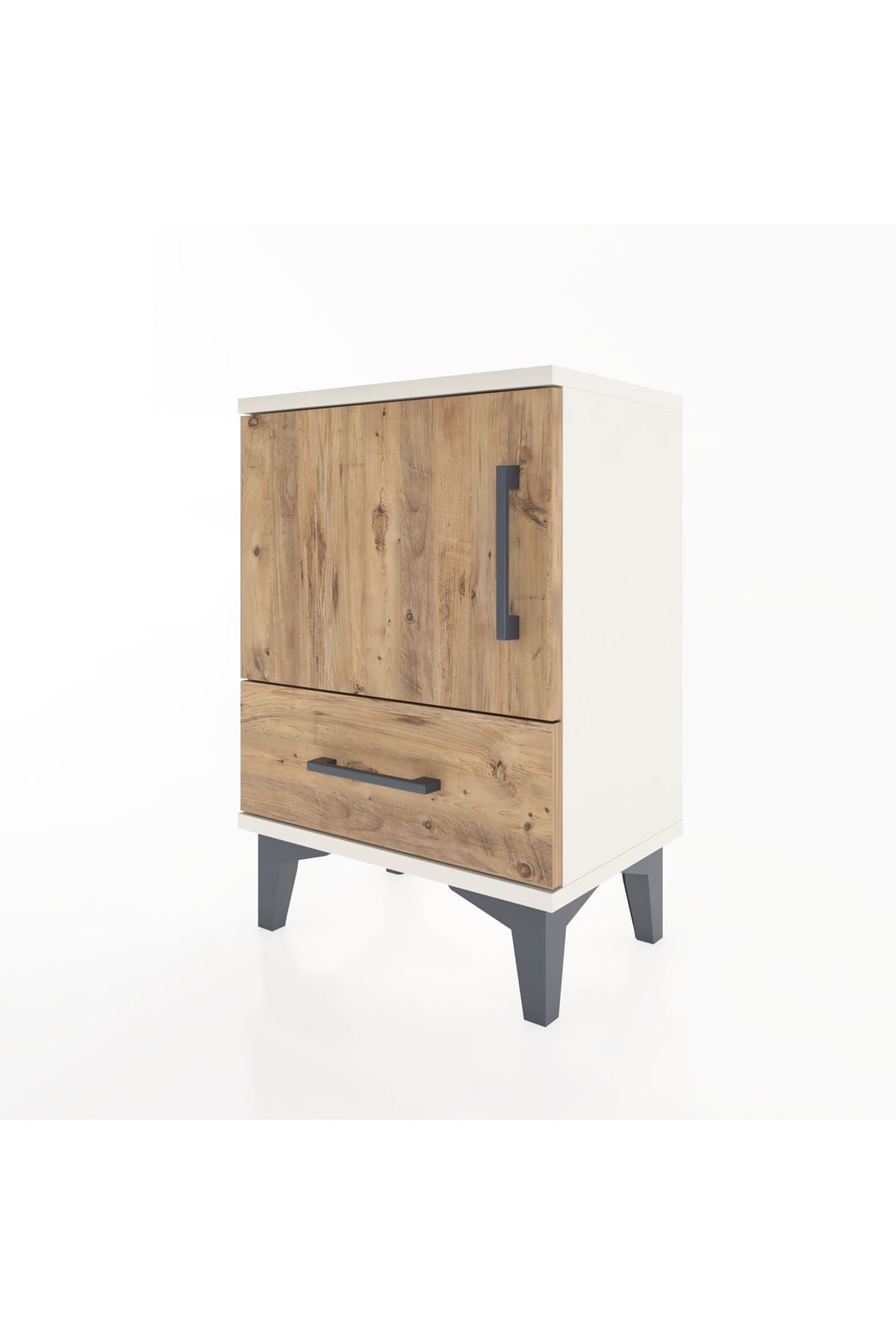 Arges Komodin 2 Raflı Tek Kapaklı 44x30x64 Aytaşı-Çam