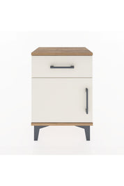 Arges Komodin Tek Raflı Tek Kapaklı 44x30x64 Çam-Aytaşı