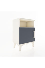 Arges Komodin 2 Raflı Tek Kapaklı 44x30x64 Aytaşı-Antrasit