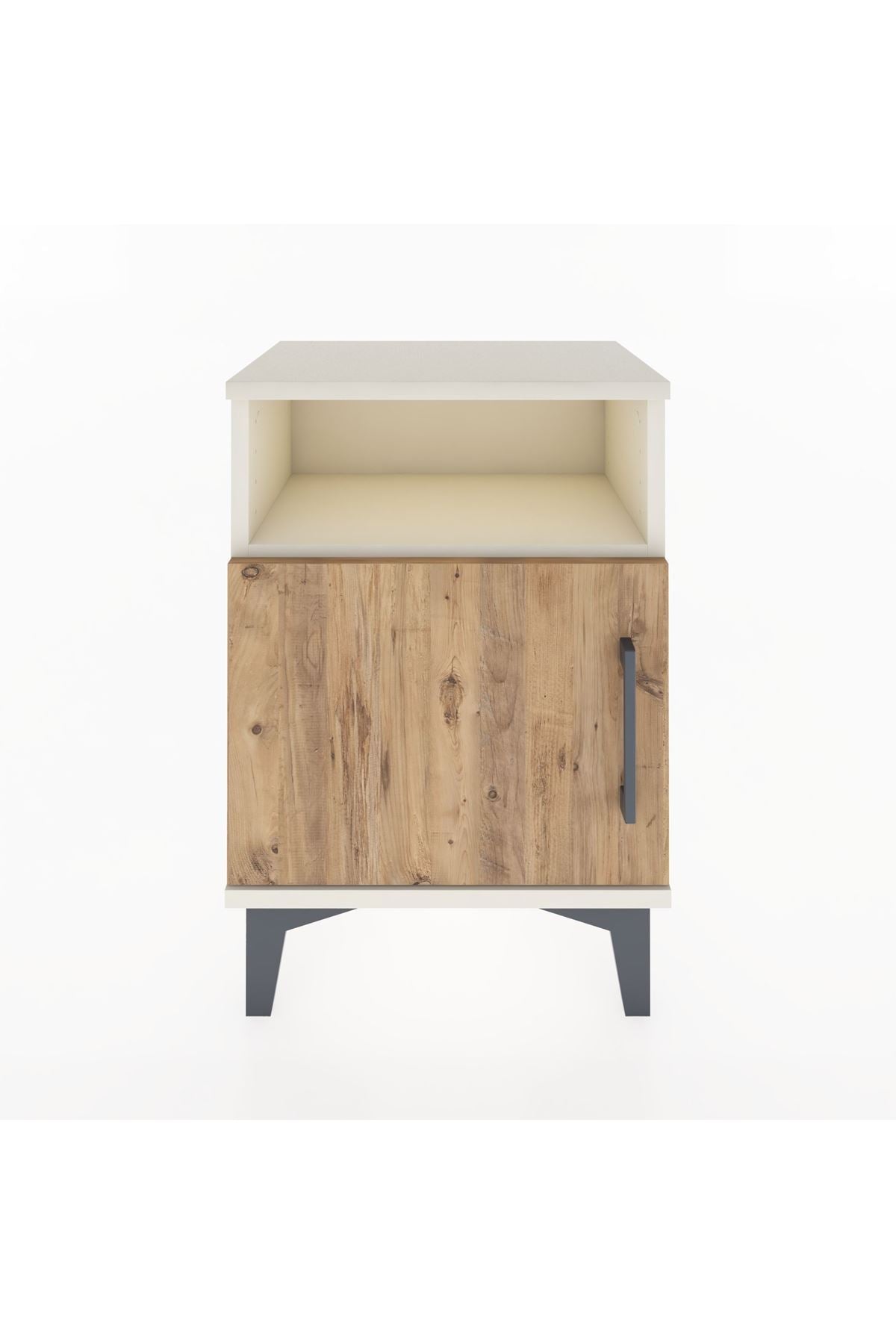 Arges Komodin 2 Raflı Tek Kapaklı 44x30x64 Aytaşı-Çam