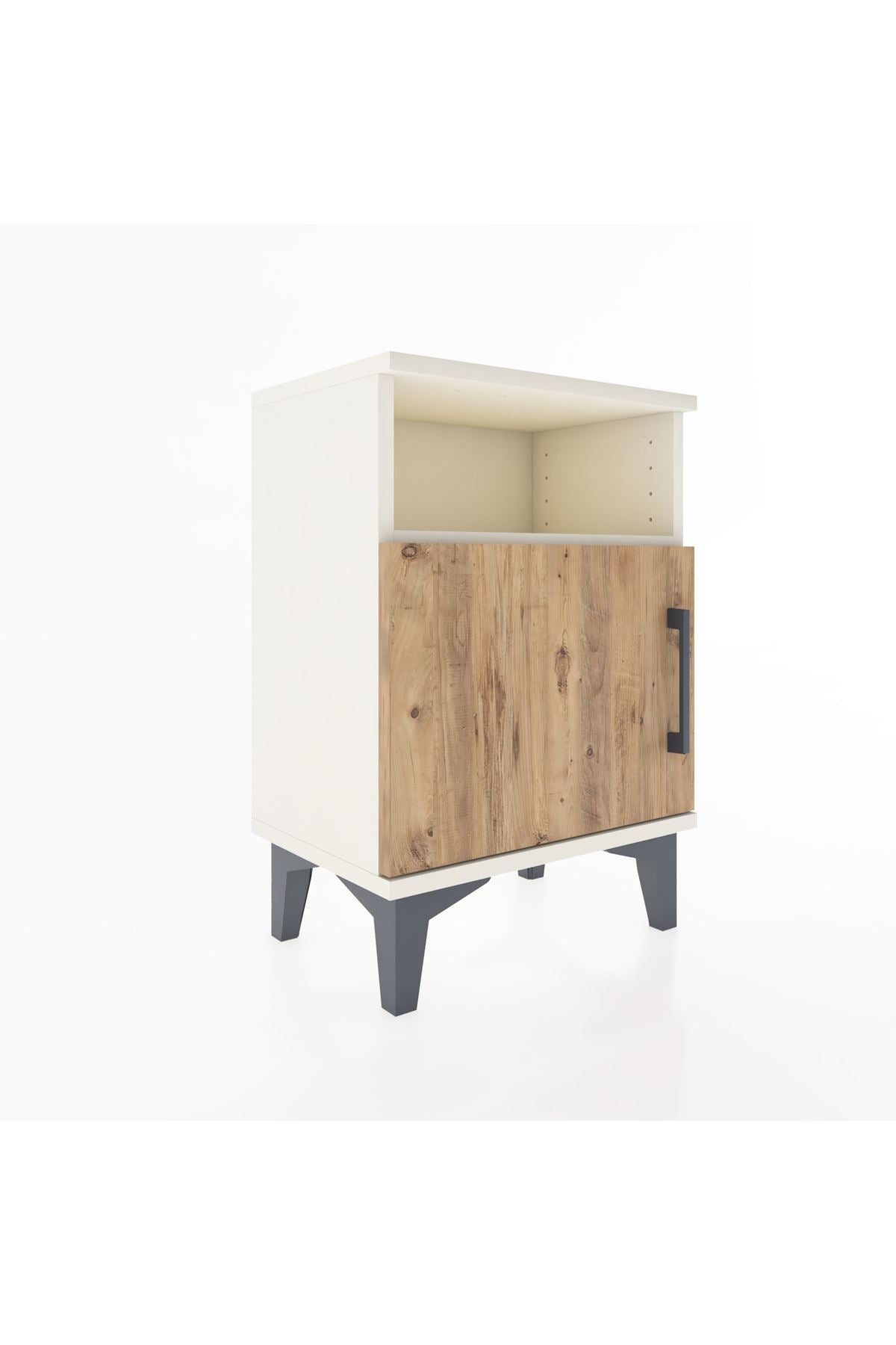 Arges Komodin 2 Raflı Tek Kapaklı 44x30x64 Aytaşı-Çam