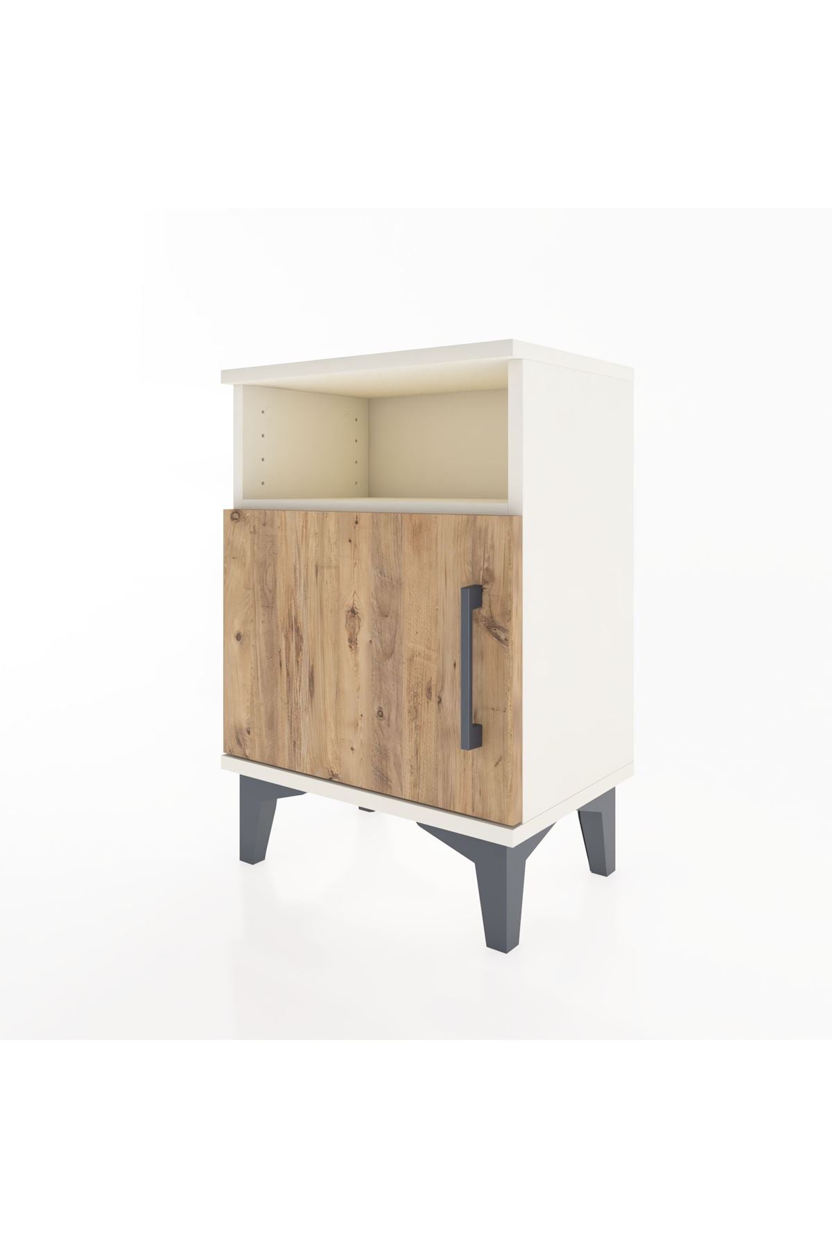 Arges Komodin 2 Raflı Tek Kapaklı 44x30x64 Aytaşı-Çam