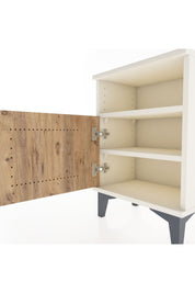 Arges Komodin 2 Raflı Tek Kapaklı 44x30x64 Aytaşı-Çam