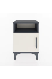 Arges Komodin 2 Raflı Tek Kapaklı 44x30x64 Antrasit-Aytaşı