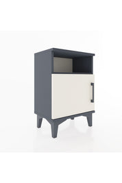 Arges Komodin 2 Raflı Tek Kapaklı 44x30x64 Antrasit-Aytaşı