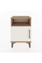 Arges Komodin 2 Raflı Tek Kapaklı 44x30x64 Çam-Aytaşı