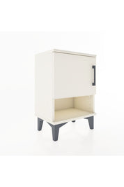 Arges Komodin 2 Raflı Tek Kapaklı 44x30x64 Aytaşı-Aytaşı